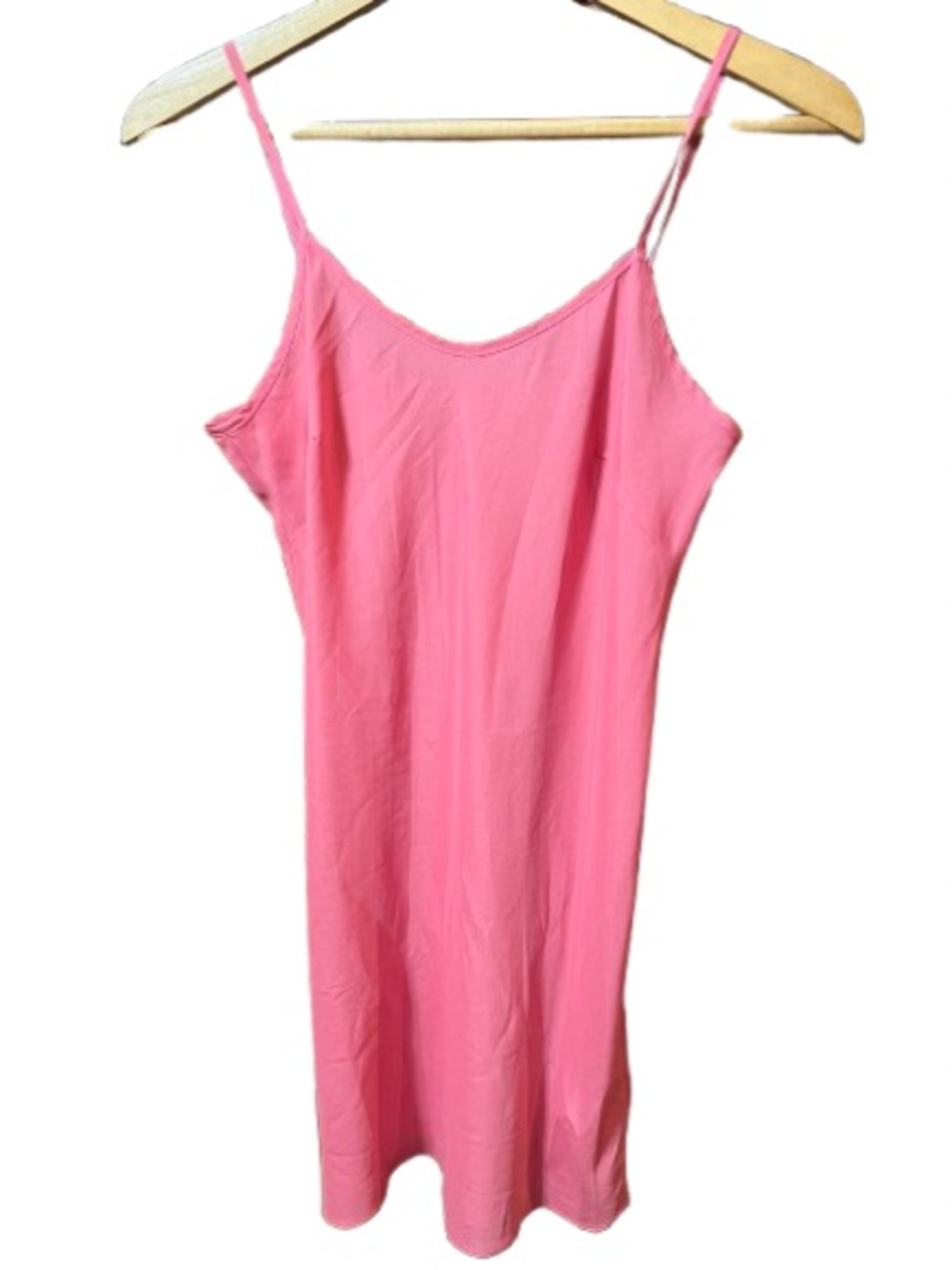 Nanette Lepore Pink Slip Dress Lingerie Spaghetti Strap Size 2